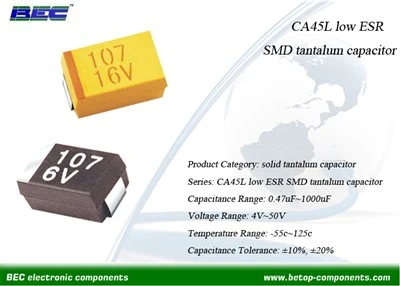 CA45L SMD-Tantalkondensator mit niedrigem ESR