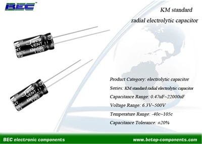 KM-Standard-Radial-Elektrolytkondensator